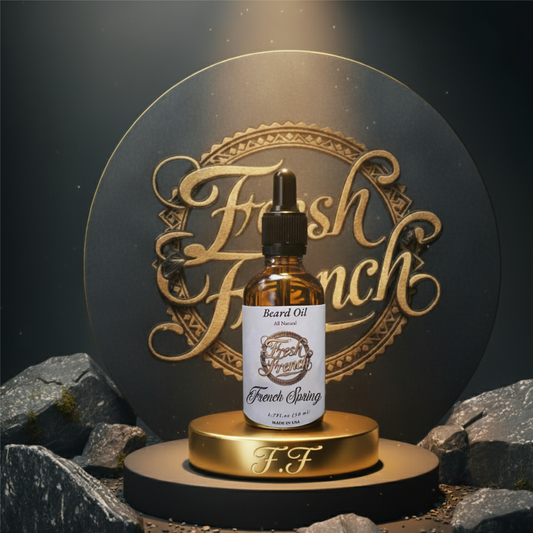 French Spring (U)  Scented Beard Oil 1.7oz Amber Glass Bottle