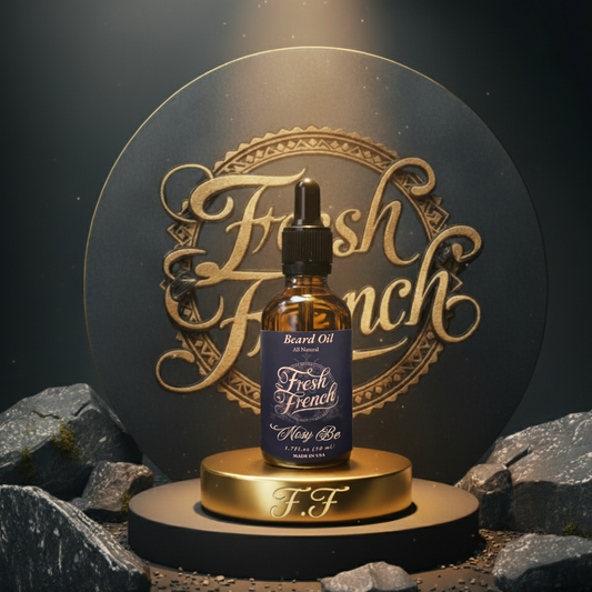 Nosy Be (M) Scented Beard Oil 1.7oz Amber Glass Bottle